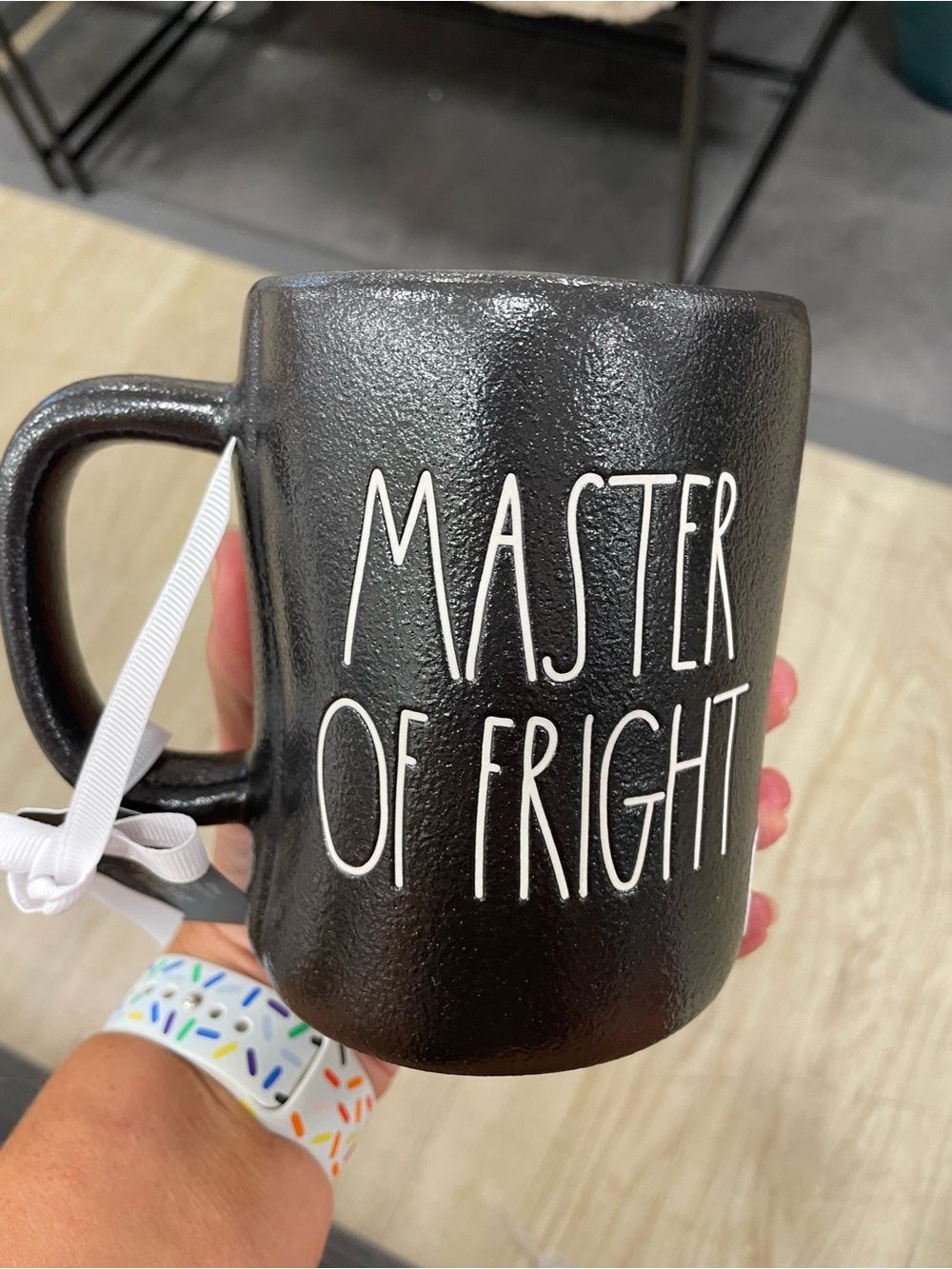 New Rae Dunn x The Nightmare Before Christmas  "Master of Fright" Mug